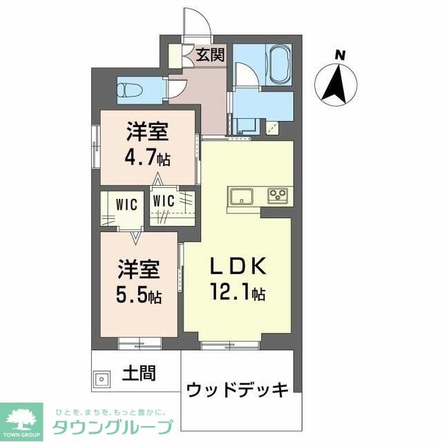 ウェルビーの物件間取画像