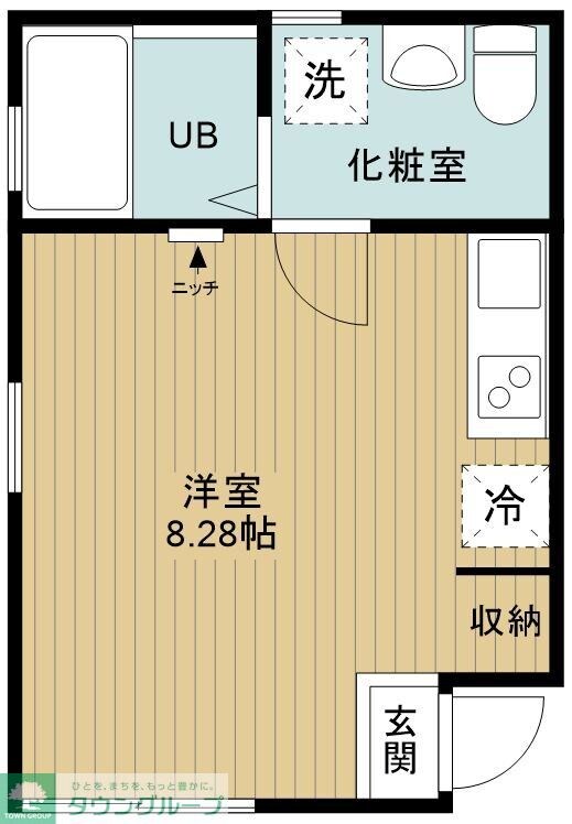 フラワームーンの物件間取画像