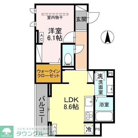 D-Sereno富士見町の物件間取画像