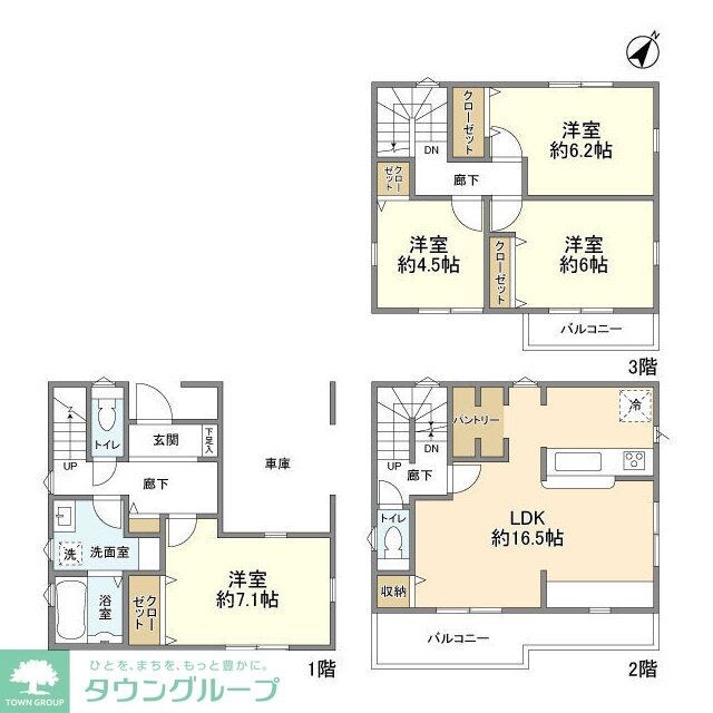 Kolet上福岡#06の物件間取画像