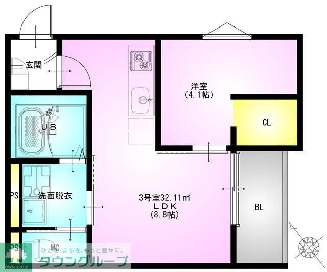 REGALEST 狭山の物件間取画像