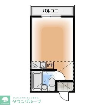 ウエストハイツの物件間取画像