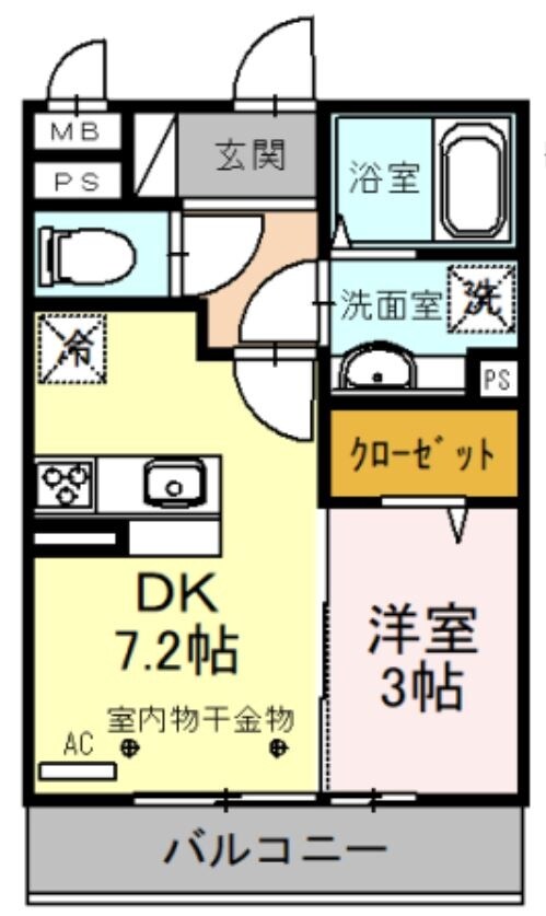 ロンサールIIの物件間取画像