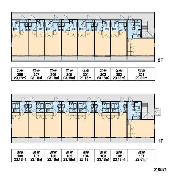 レオパレスメイプルハイム高野台1号館の物件内観写真