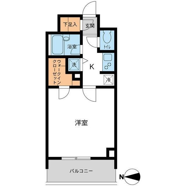 プライムコート成増の物件間取画像