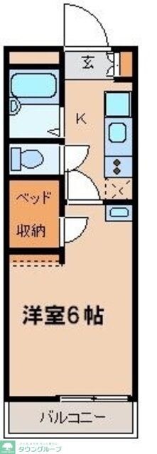 レオパレスボナール S Yの物件間取画像