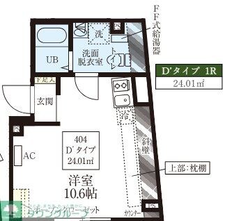 レピュア豊島園レジデンスの物件間取画像