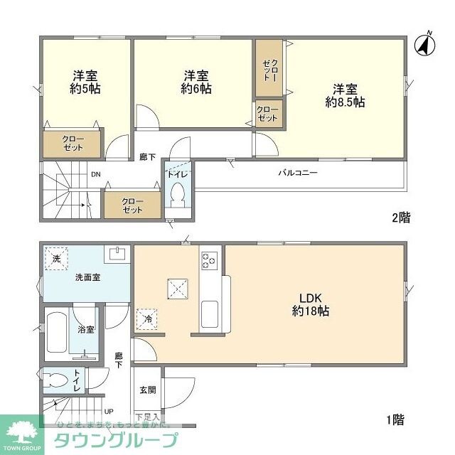 Kolet新座新堀#02の物件間取画像