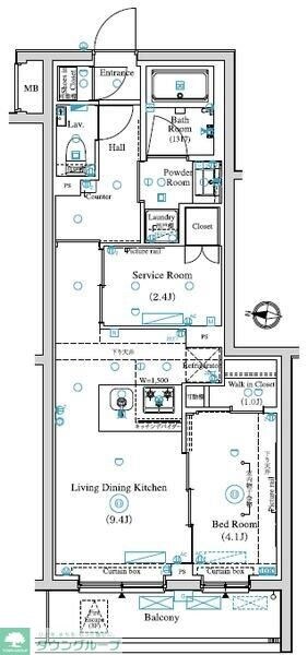 ARKMARK中村橋の物件間取画像