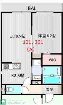ブレッシア石神井公園の物件間取画像
