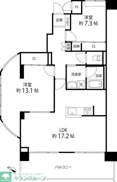 T’s garden清瀬の物件間取画像