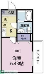 アジュール清瀬の物件間取画像