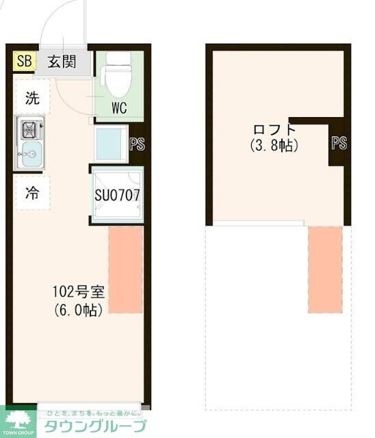 STELLA+の物件間取画像