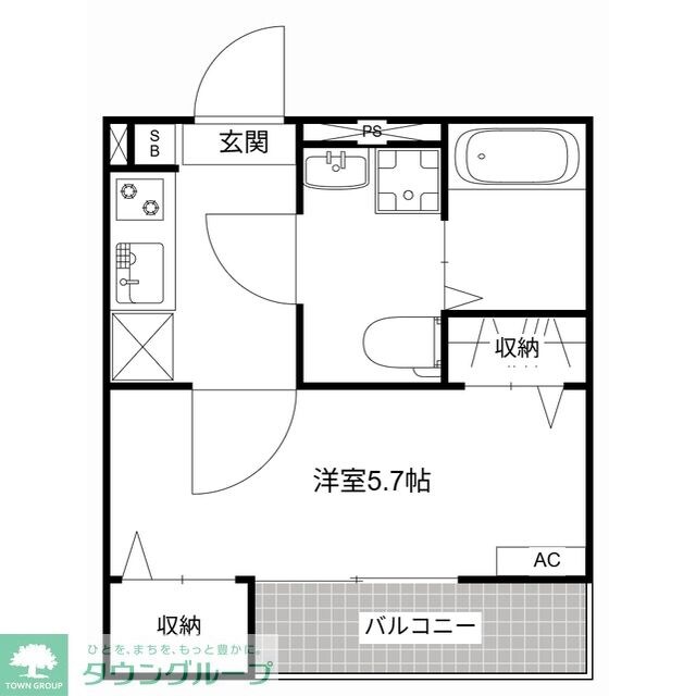 MQuarto新座IIの物件間取画像