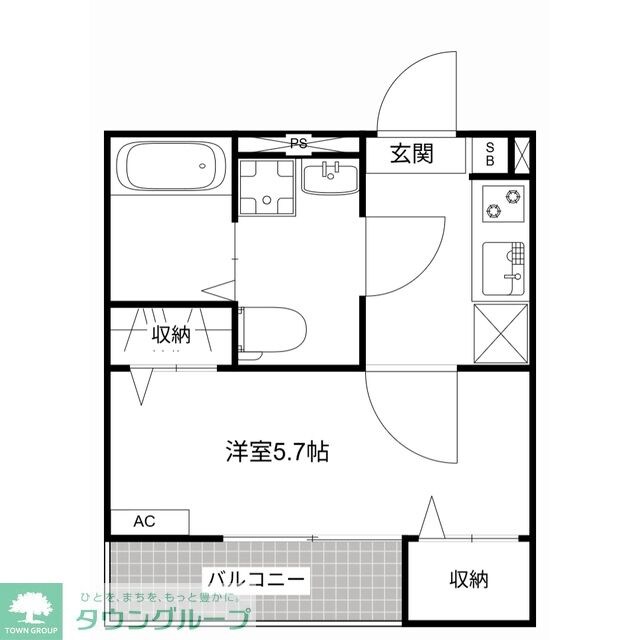 MQuarto新座IIの物件間取画像