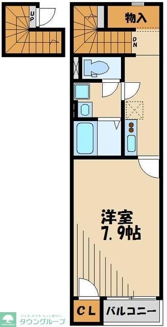 クレイノアーカスの物件間取画像