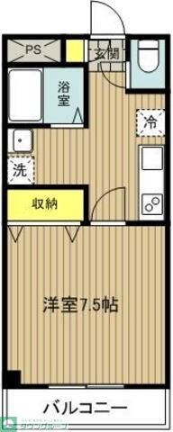 ドミール秋津の物件間取画像