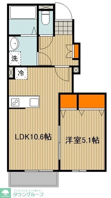 デュラカーサ コブシIIの物件間取画像