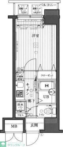 ガラ・グランディ練馬の物件間取画像