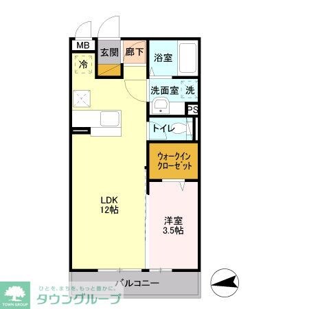 花水木 Iの物件間取画像