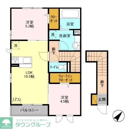 シャルマンの物件間取画像