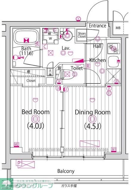 ガーラ練馬グランドステージの物件間取画像