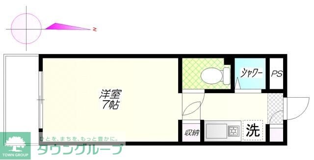 マンション・ル・レーヴの物件間取画像