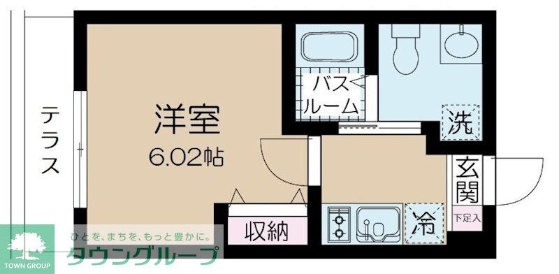 NSGATE平和台の物件間取画像