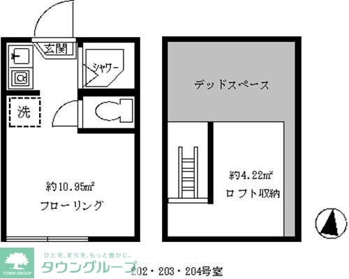 フェリスシープの物件間取画像