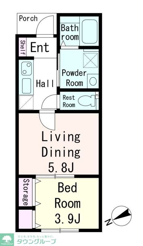(仮称)南大泉5丁目APの物件間取画像