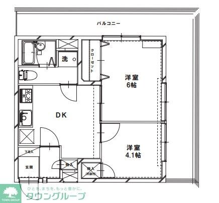 ライオンズガーデン富士見台の物件間取画像
