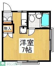 すみれハイツの物件間取画像