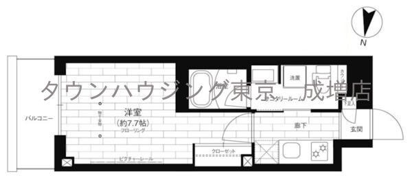 ステージファースト平和台の物件間取画像