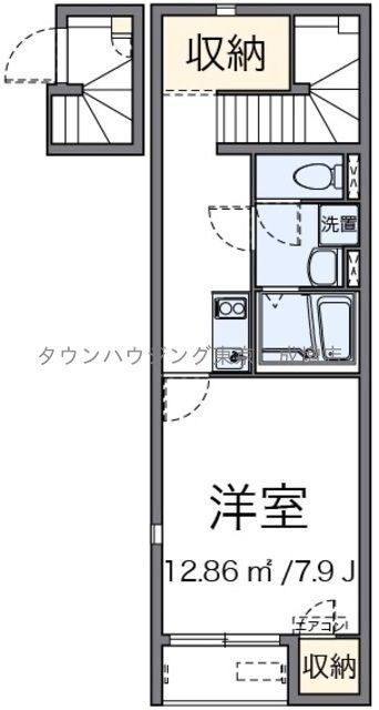 レオネクストすこやかの物件間取画像