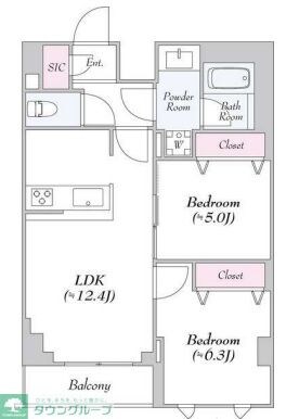 ロイジェント志村坂上の物件間取画像