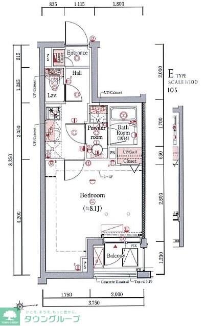 プレール・ドゥーク赤塚の物件間取画像
