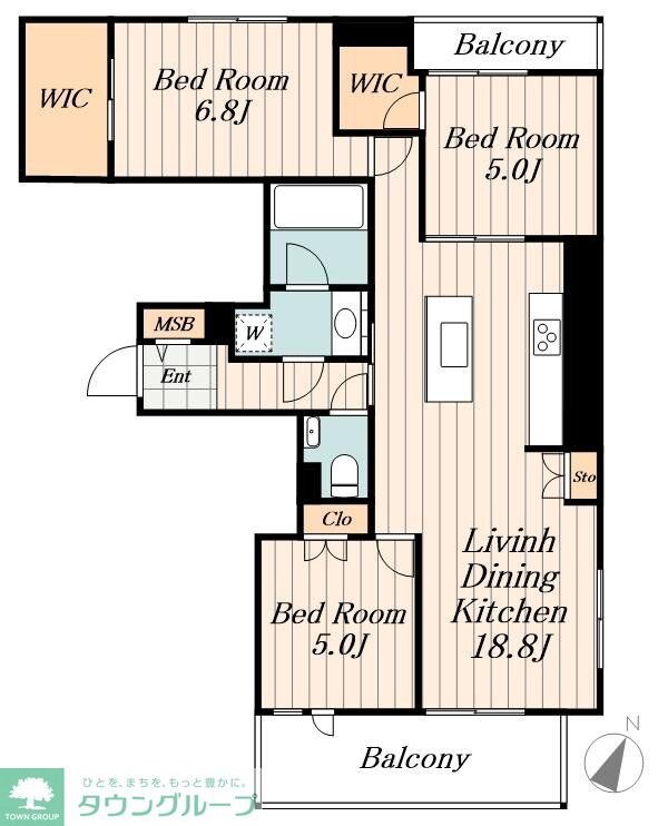 L’s Plus 豊玉南の物件間取画像