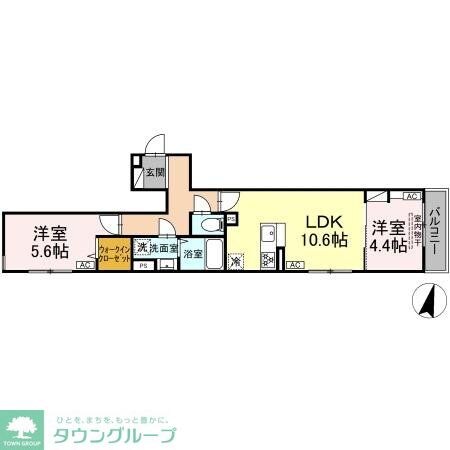 セレスティア小豆沢の物件間取画像