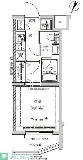 RELUXIA成増IIの物件間取画像