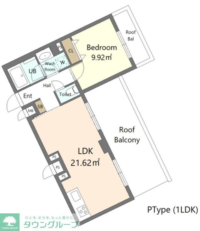 Alivis新江古田の物件間取画像
