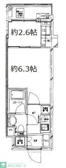S-FORT中板橋の物件間取画像