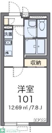 クレイノシャインの物件間取画像