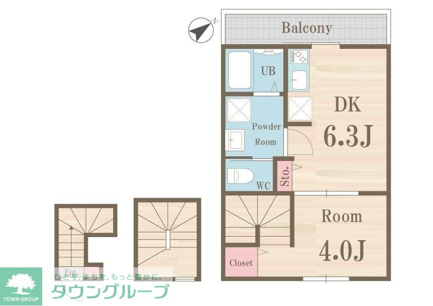 プライムガーデン東武練馬の物件間取画像