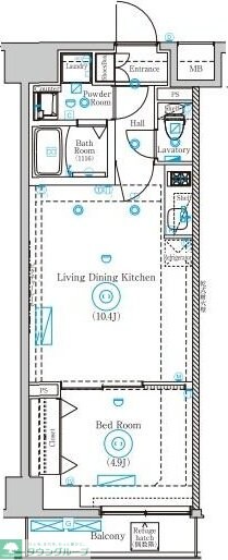 MindShimurasakaueの物件間取画像