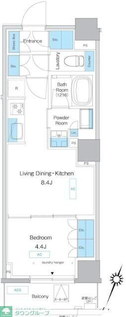 プレディアコート板橋の物件間取画像