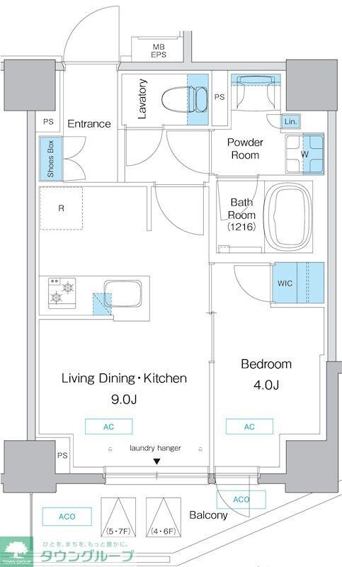 プレディアコート板橋の物件間取画像