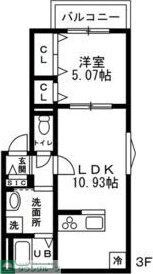 アピス赤羽の物件間取画像