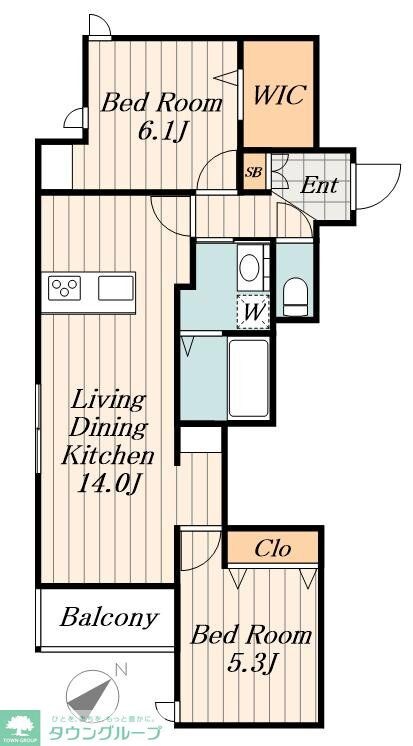 PLACIDO.Nの物件間取画像