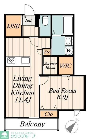PLACIDO.Nの物件間取画像