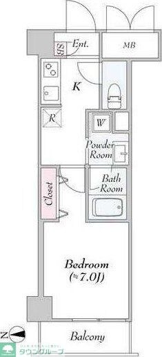 URBANLINKときわ台の物件間取画像